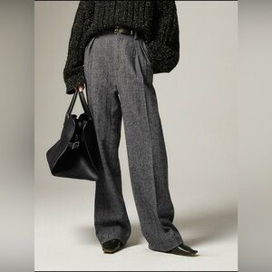 Wide leg dress pants